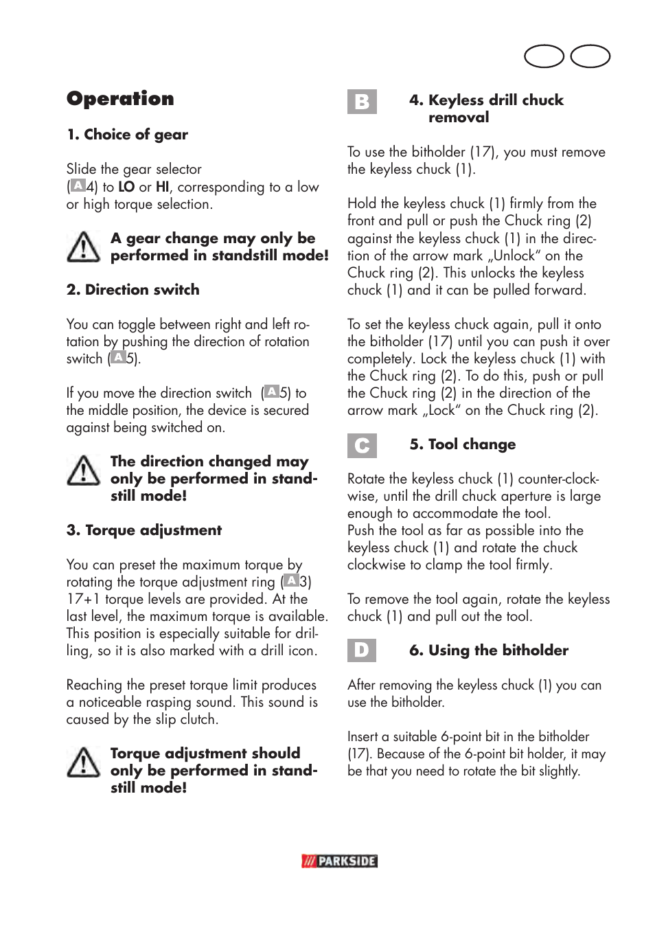 Operation, Mt gb | Parkside PABSW 10.8 B3 User Manual | Page 55 / 84