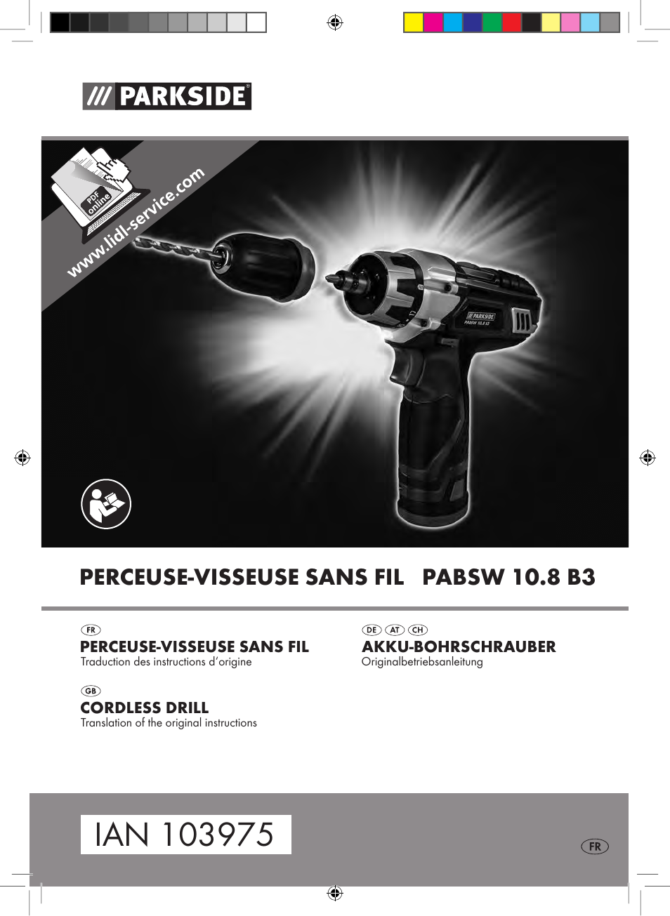 Parkside PABSW 10.8 B3 User Manual | 56 pages