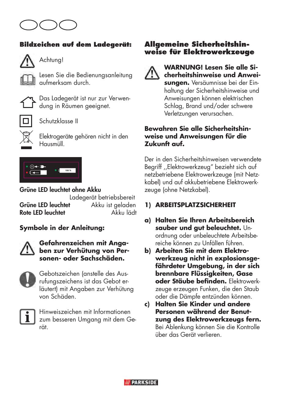 De at ch | Parkside PABSW 10.8 B3 User Manual | Page 22 / 56