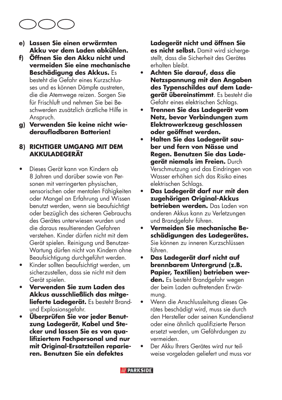 De at ch | Parkside PABSW 10.8 B3 User Manual | Page 26 / 56