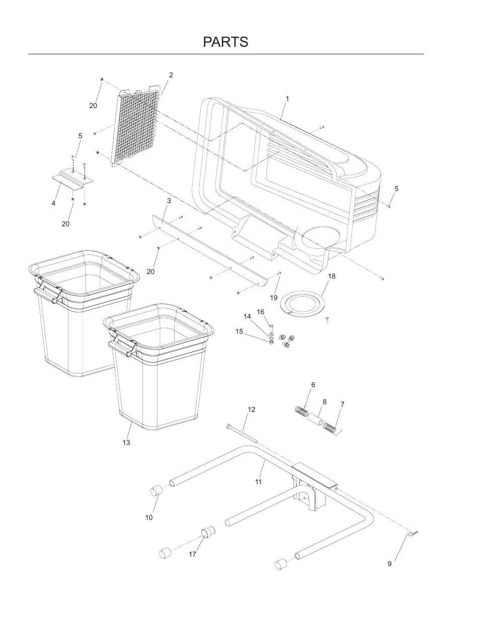 Parts | Dixon SpeedZTR 115 150227 User Manual | Page 11 / 15