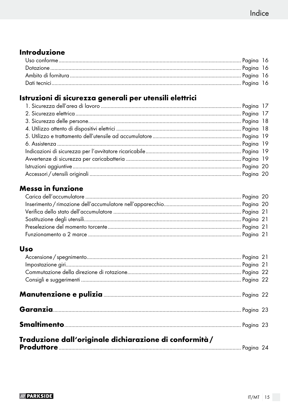Parkside PABS 14.4 A1 User Manual | Page 15 / 55