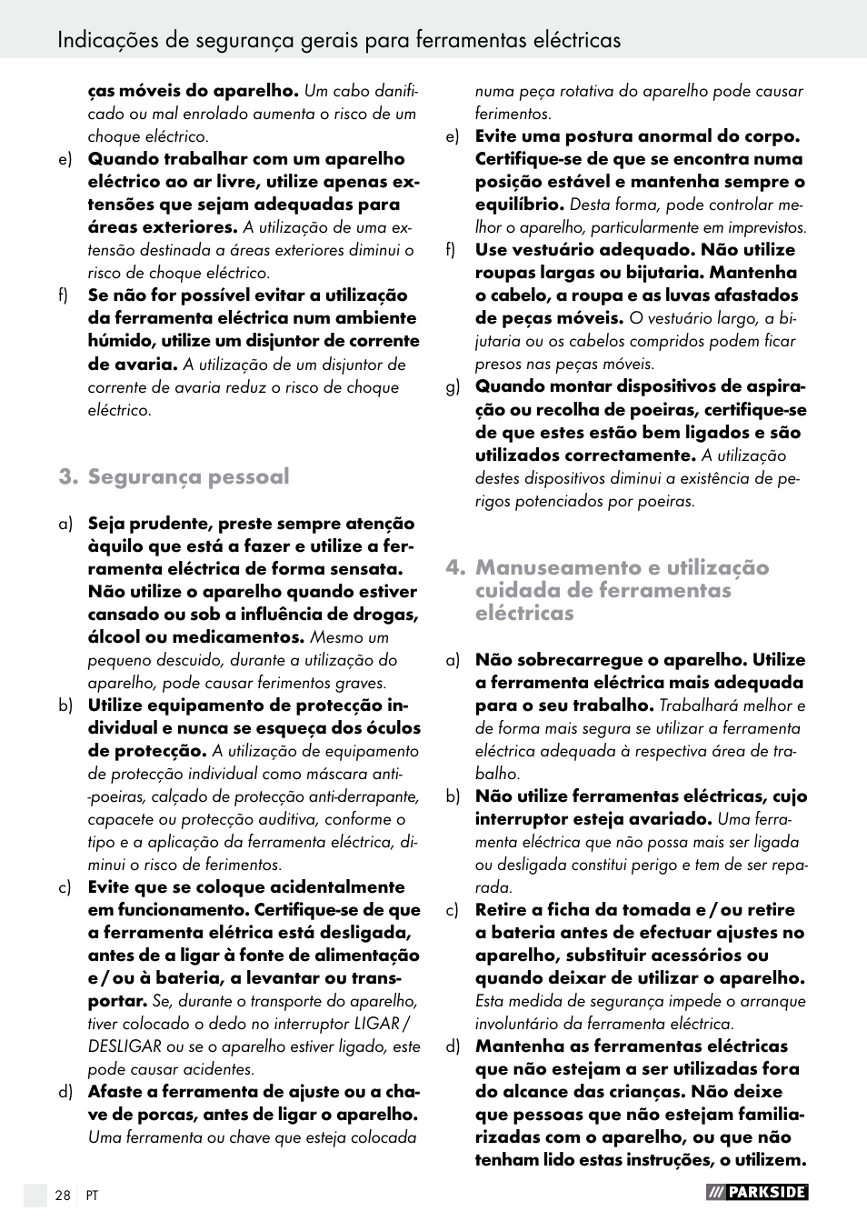 Parkside PABS 14.4 A1 User Manual | Page 28 / 55