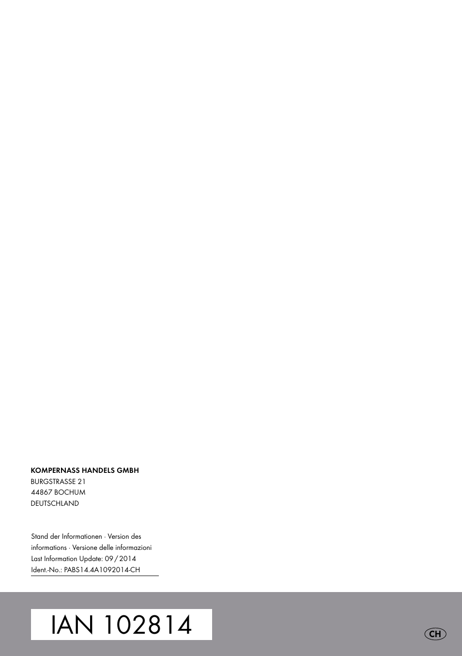 Parkside PABS 14.4 A1 User Manual | Page 44 / 44