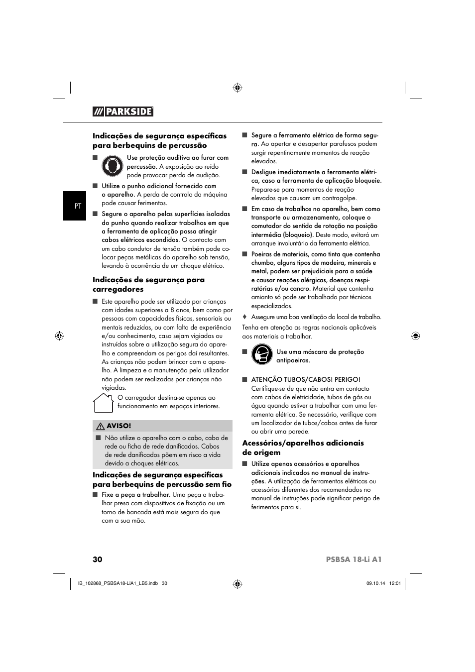 Parkside PSBSA 18-Li A1 User Manual | Page 33 / 64