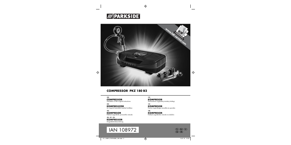 Parkside PKZ 180 B2 User Manual | 80 pages