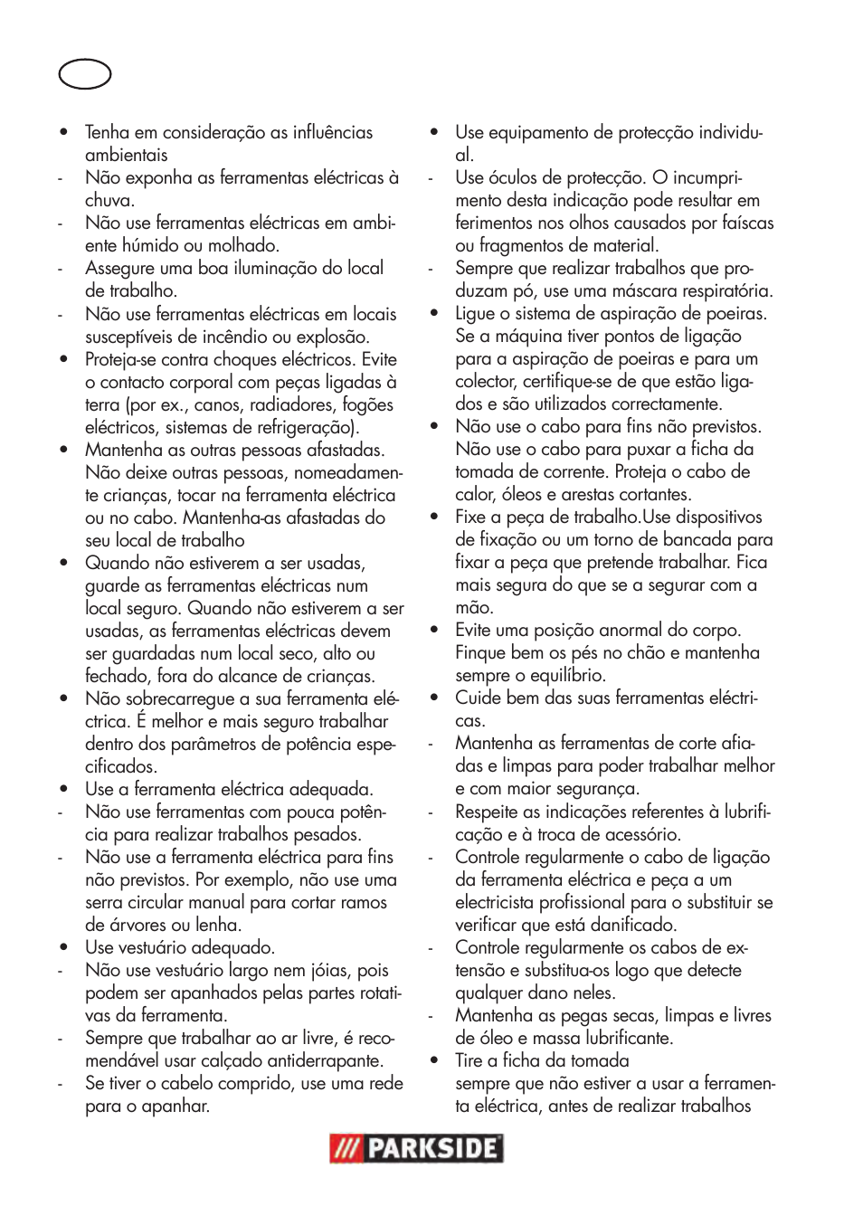 Parkside PTBM 500 A1 User Manual | Page 40 / 90