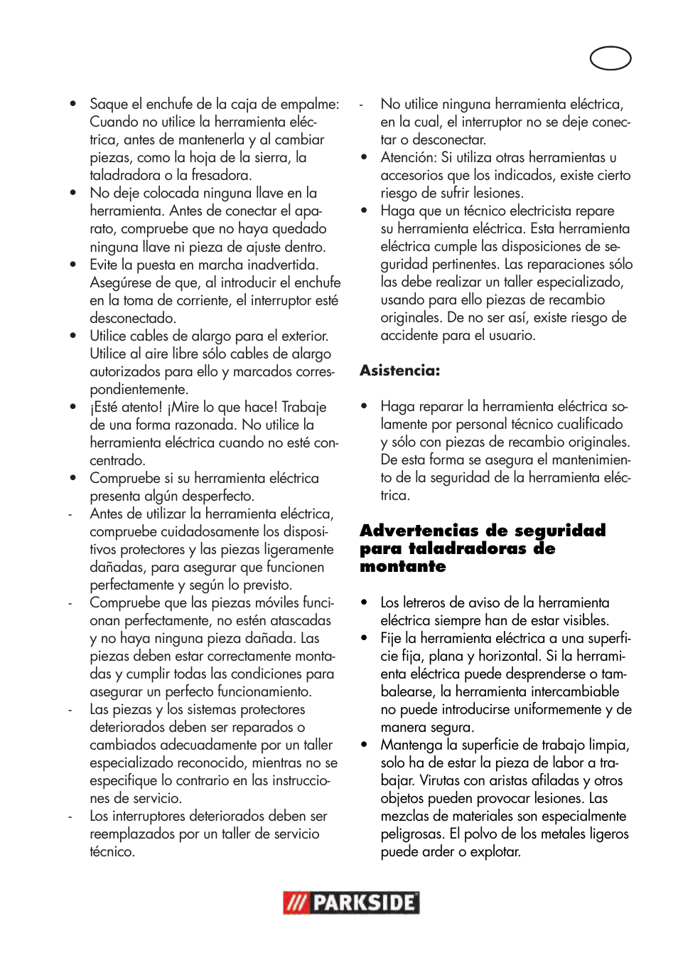 Parkside PTBM 500 A1 User Manual | Page 9 / 90