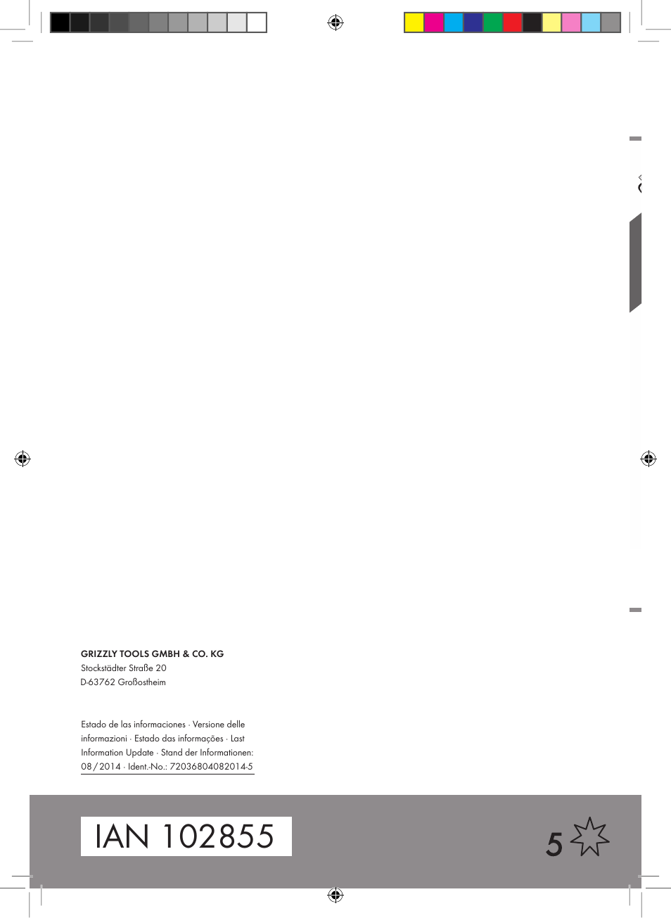 Parkside PTBM 500 A1 User Manual | Page 90 / 90