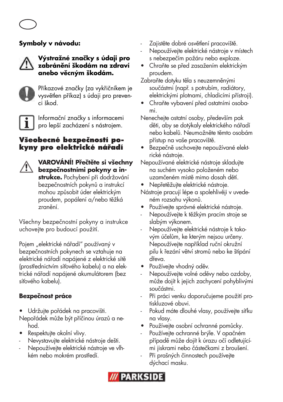 Parkside PTBM 500 A1 User Manual | Page 70 / 122