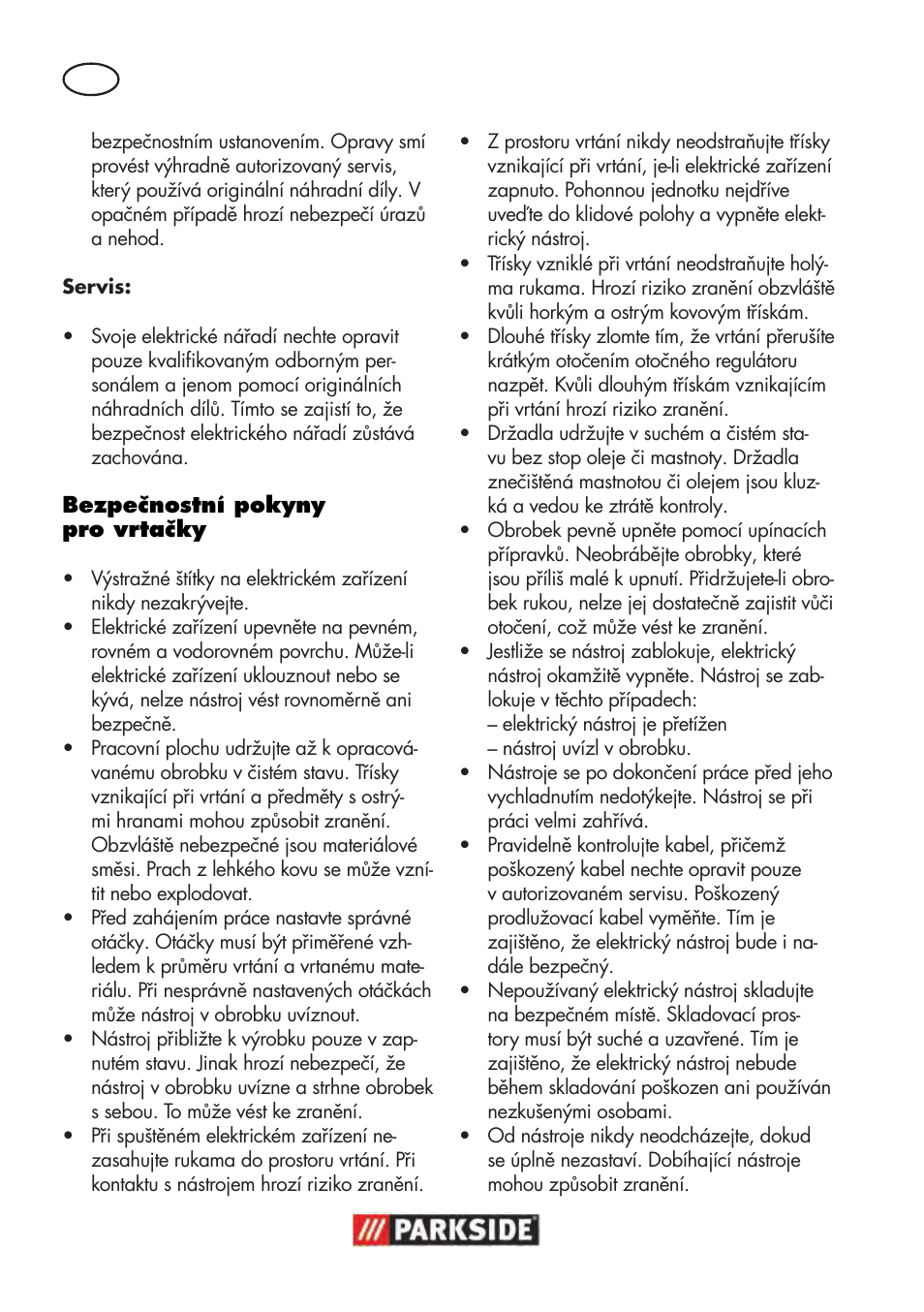 Parkside PTBM 500 A1 User Manual | Page 72 / 122