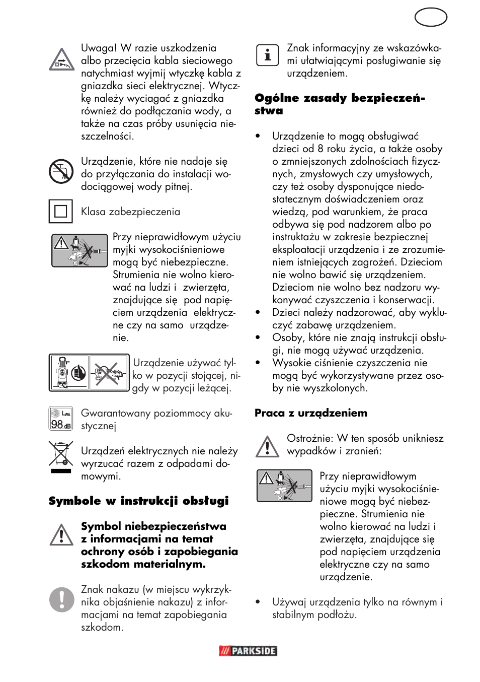 Parkside PHD 150 D3 User Manual | Page 19 / 102