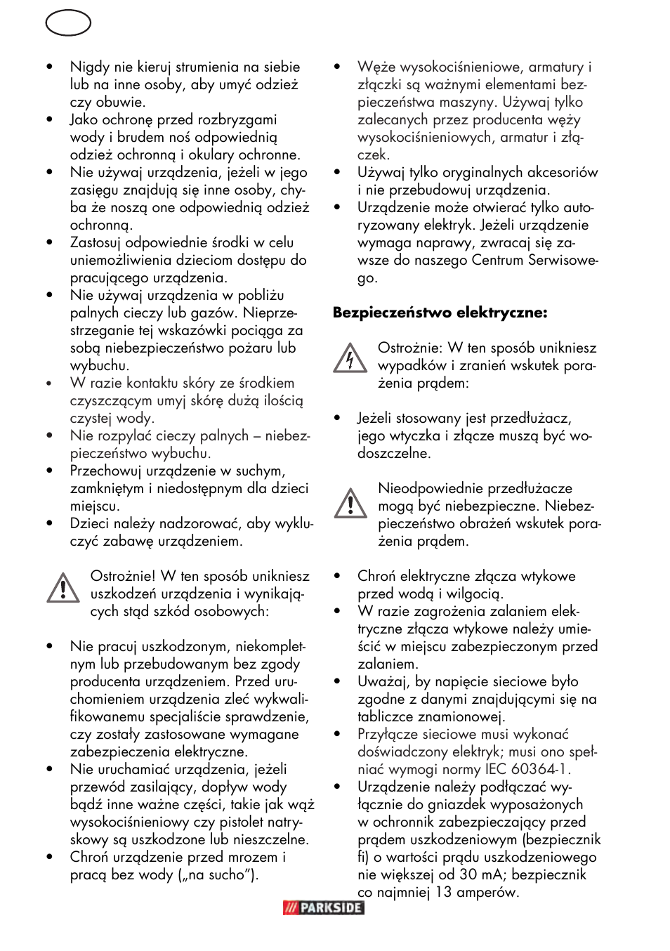 Parkside PHD 150 D3 User Manual | Page 20 / 102