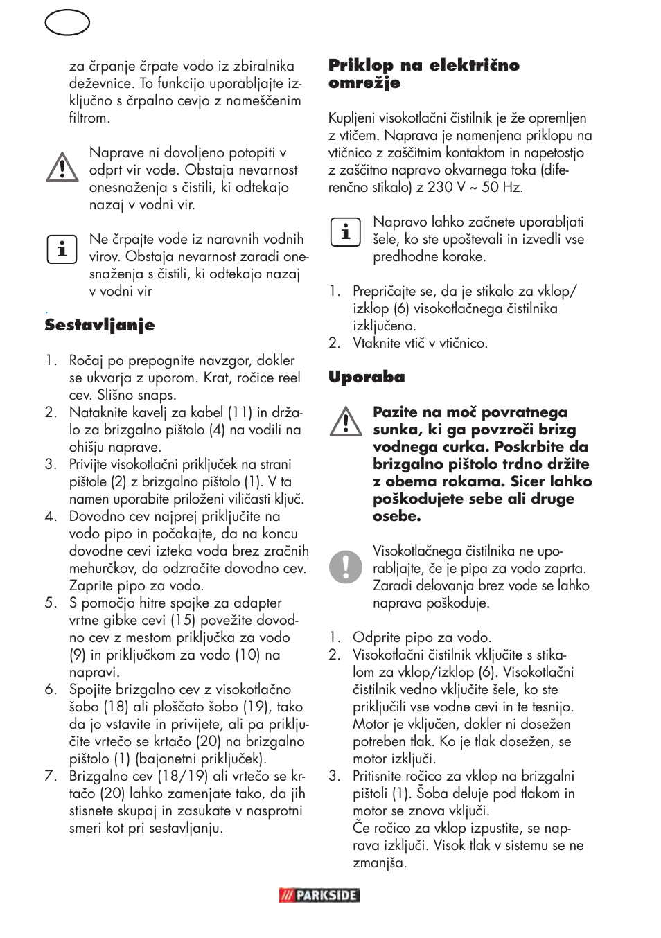 Parkside PHD 150 D3 User Manual | Page 48 / 102