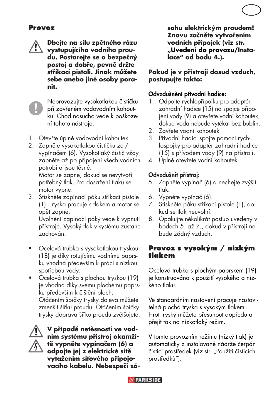 Parkside PHD 150 D3 User Manual | Page 61 / 102