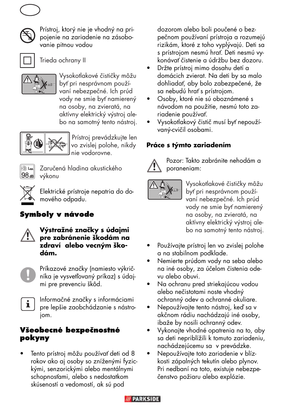 Parkside PHD 150 D3 User Manual | Page 70 / 102