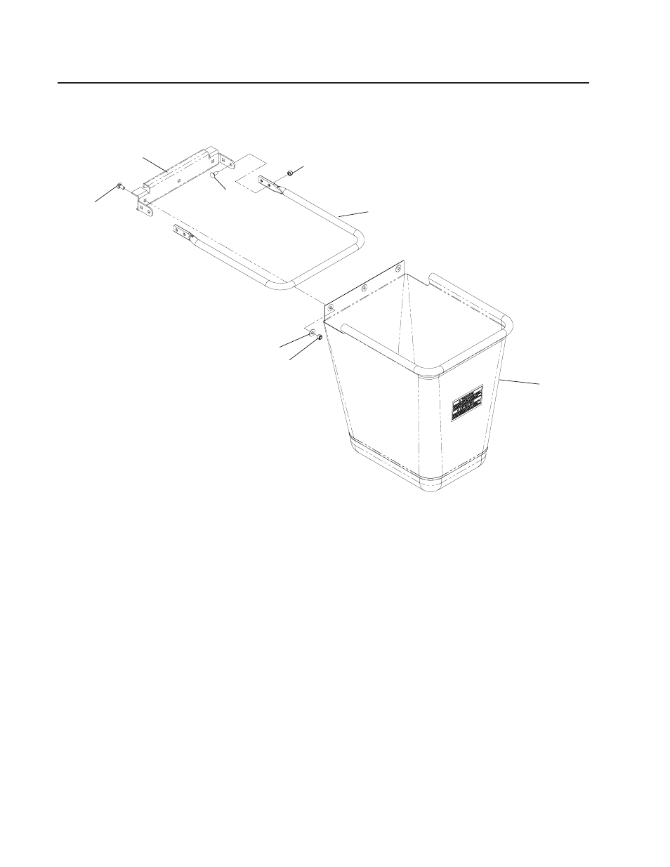 Bag assy, Bag assembly | Dixon 114873 - DCG3 User Manual | Page 36 / 38