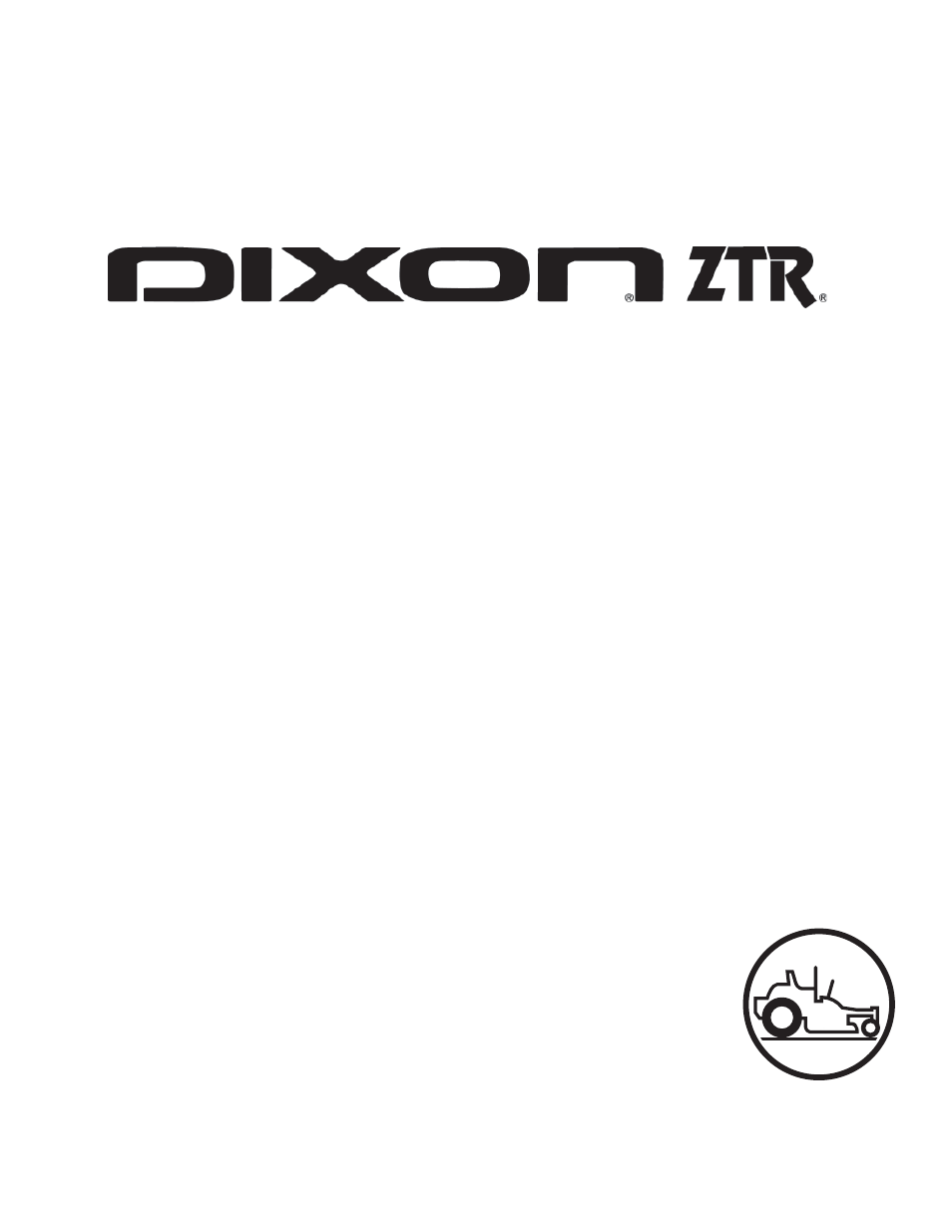 Dixon RAM XS5025BF / 968999725 User Manual | 72 pages