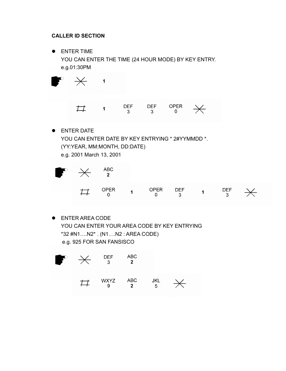 Curtis TID899 User Manual | 6 pages