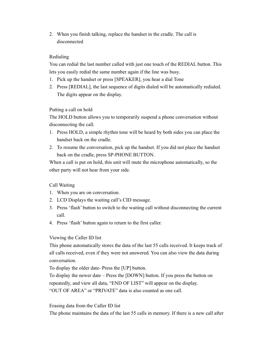 Curtis TID981 User Manual | Page 4 / 6