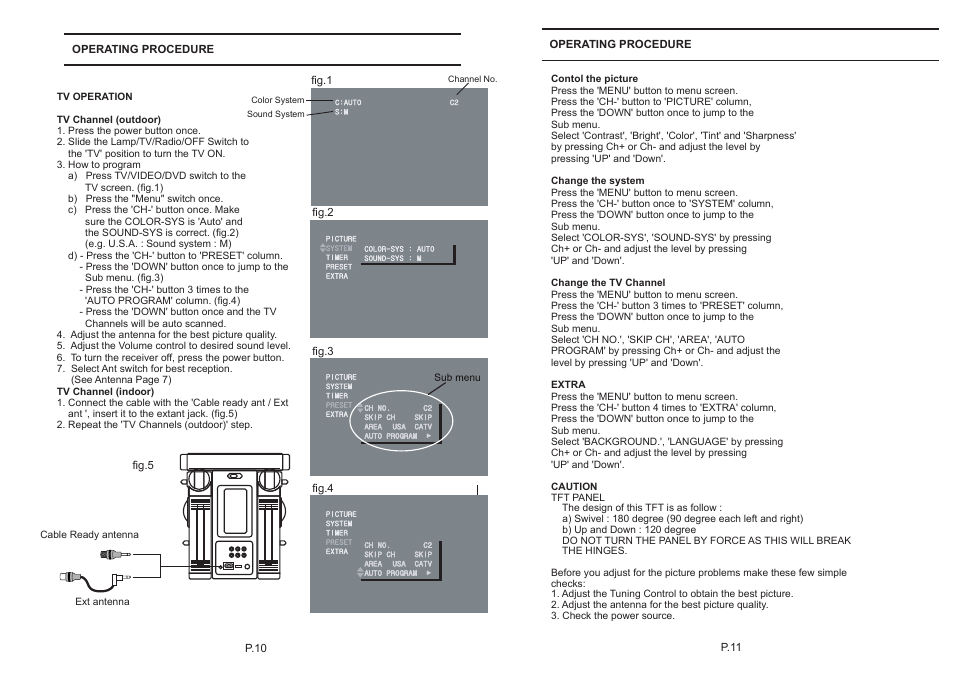 Curtis RT110 User Manual | Page 5 / 10