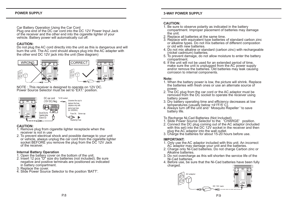 Curtis RT110 User Manual | Page 6 / 10