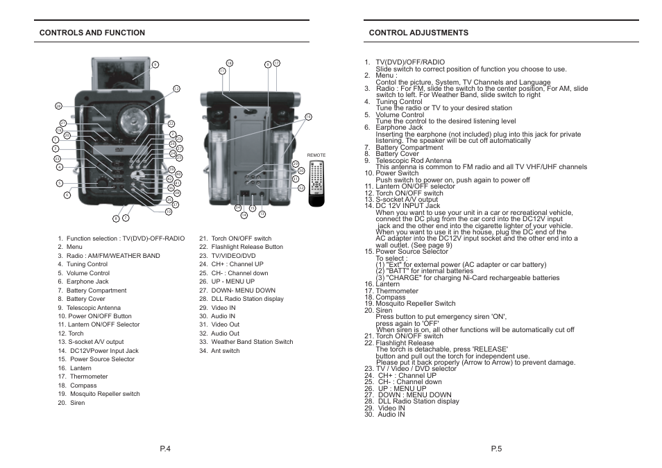 Curtis RT110 User Manual | Page 8 / 10