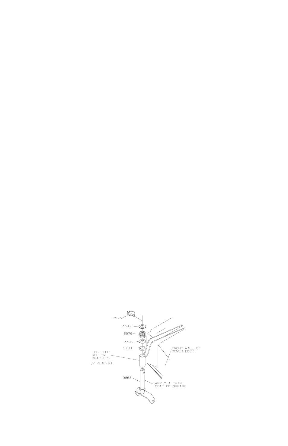 Operation instructions, Deck rollers (60” deck) | Dixon 1950-2300 Series User Manual | Page 32 / 52