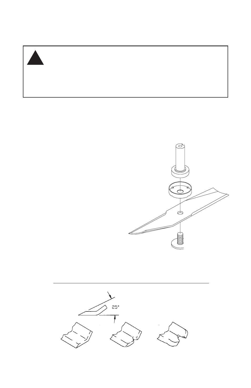 Care and maintenance, Caution, Cutter blade maintenance | Dixon RAM 44  EN User Manual | Page 41 / 52