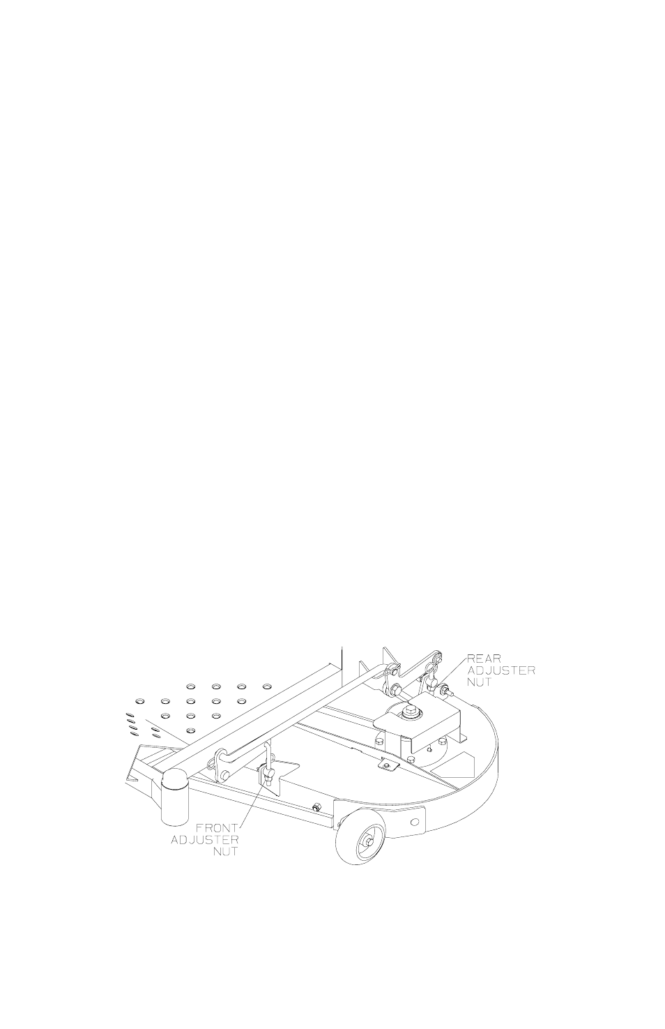 Care and maintenance, Mower deck leveling procedure | Dixon SPEEDZTR ZTR 44/968999538 User Manual | Page 41 / 48