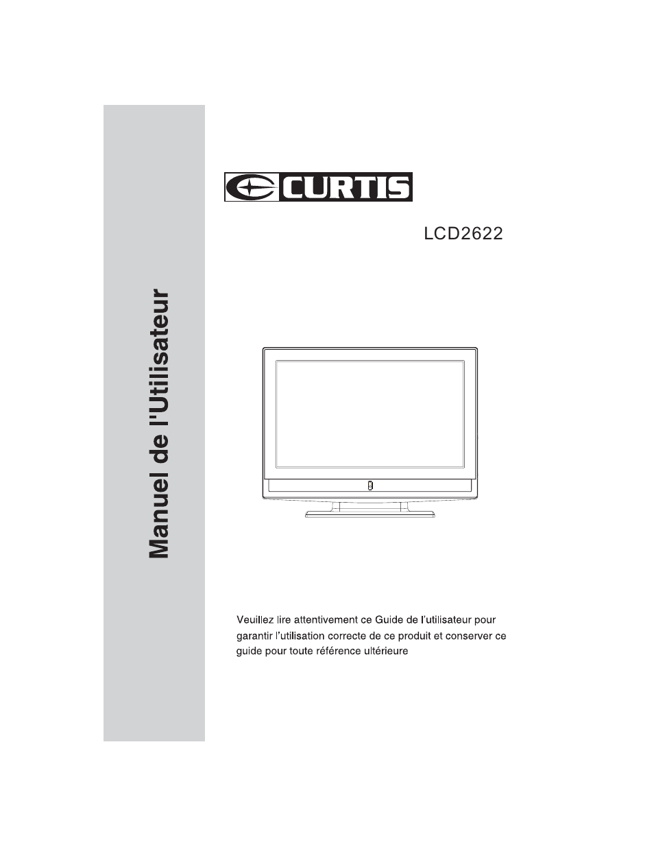 Curtis LCD2622 User Manual | 25 pages