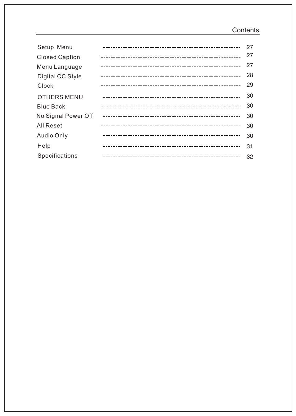Curtis LCD2687A User Manual | Page 3 / 35