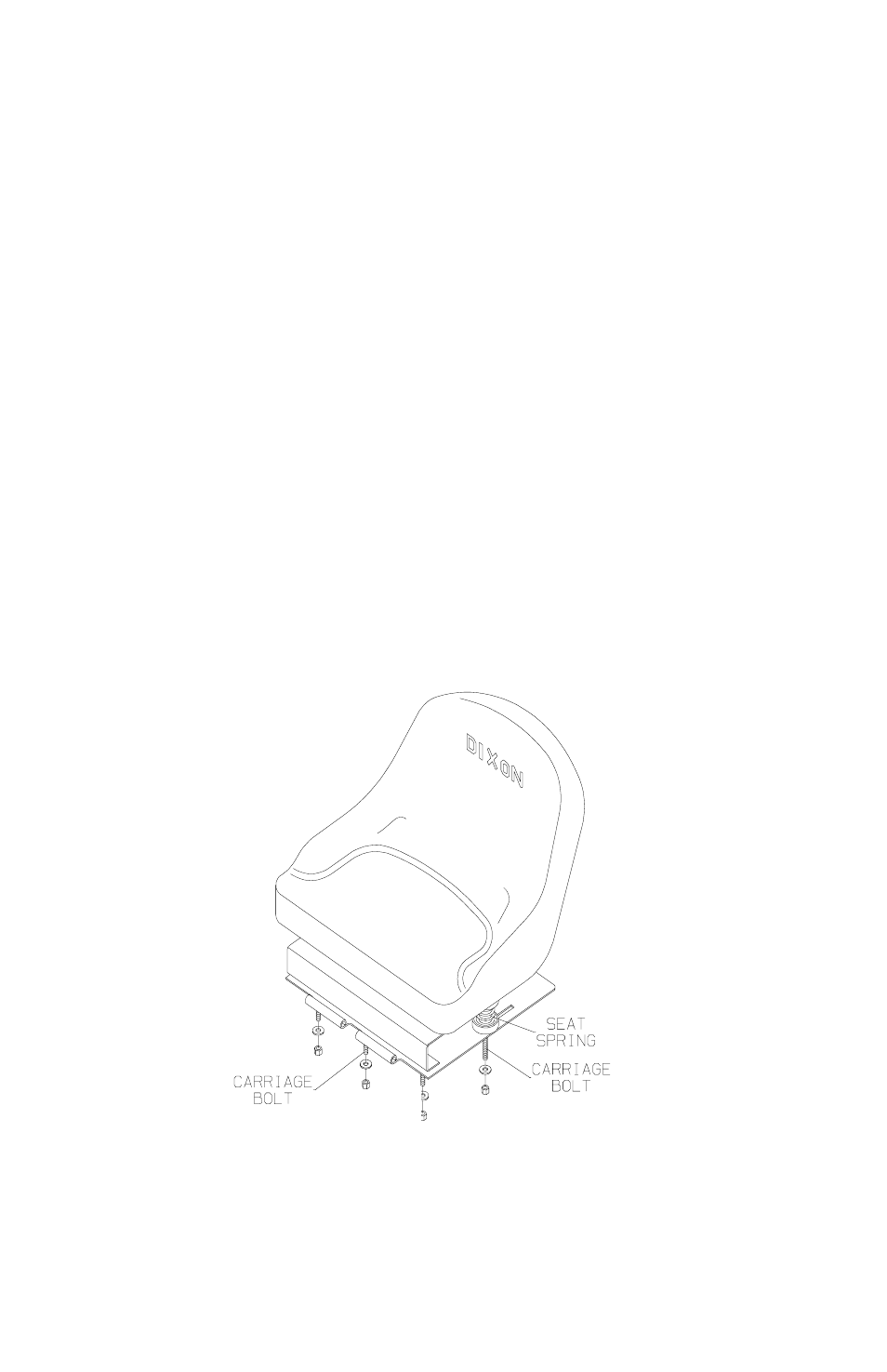 Seat adjustment instructions | Dixon 13086-0601 User Manual | Page 16 / 44