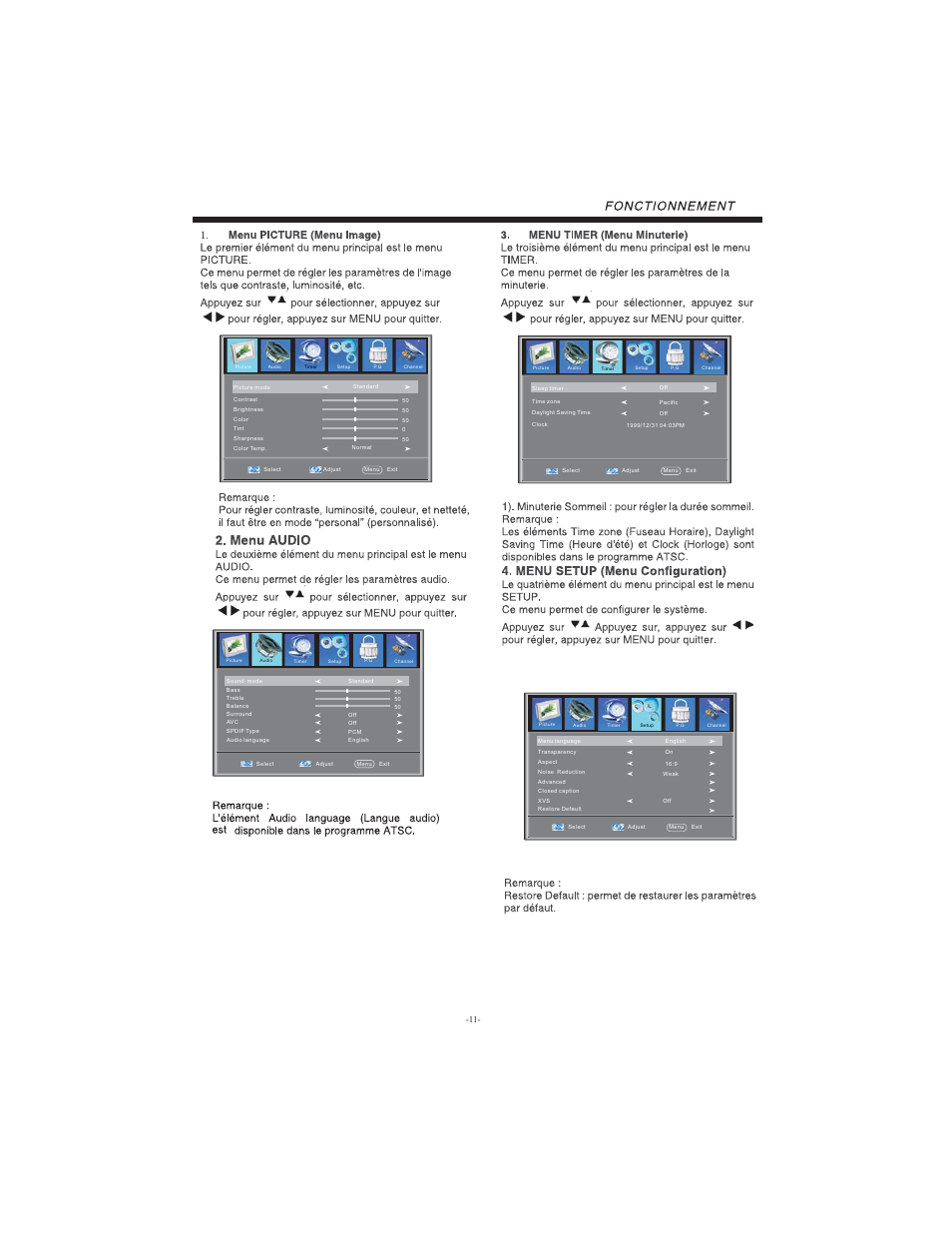 Curtis LCD3213A User Manual | Page 12 / 17