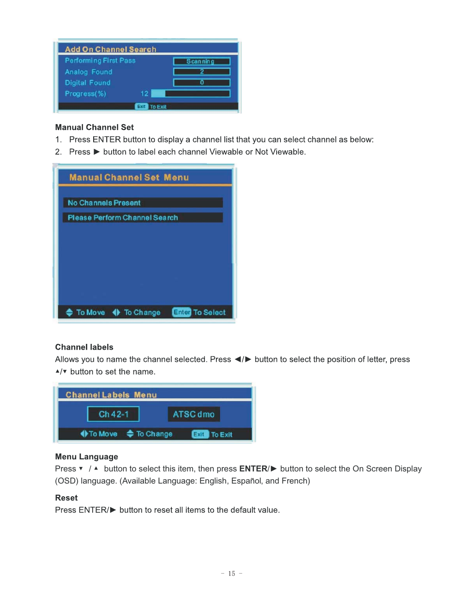 Curtis LCD3717EA User Manual | Page 16 / 24
