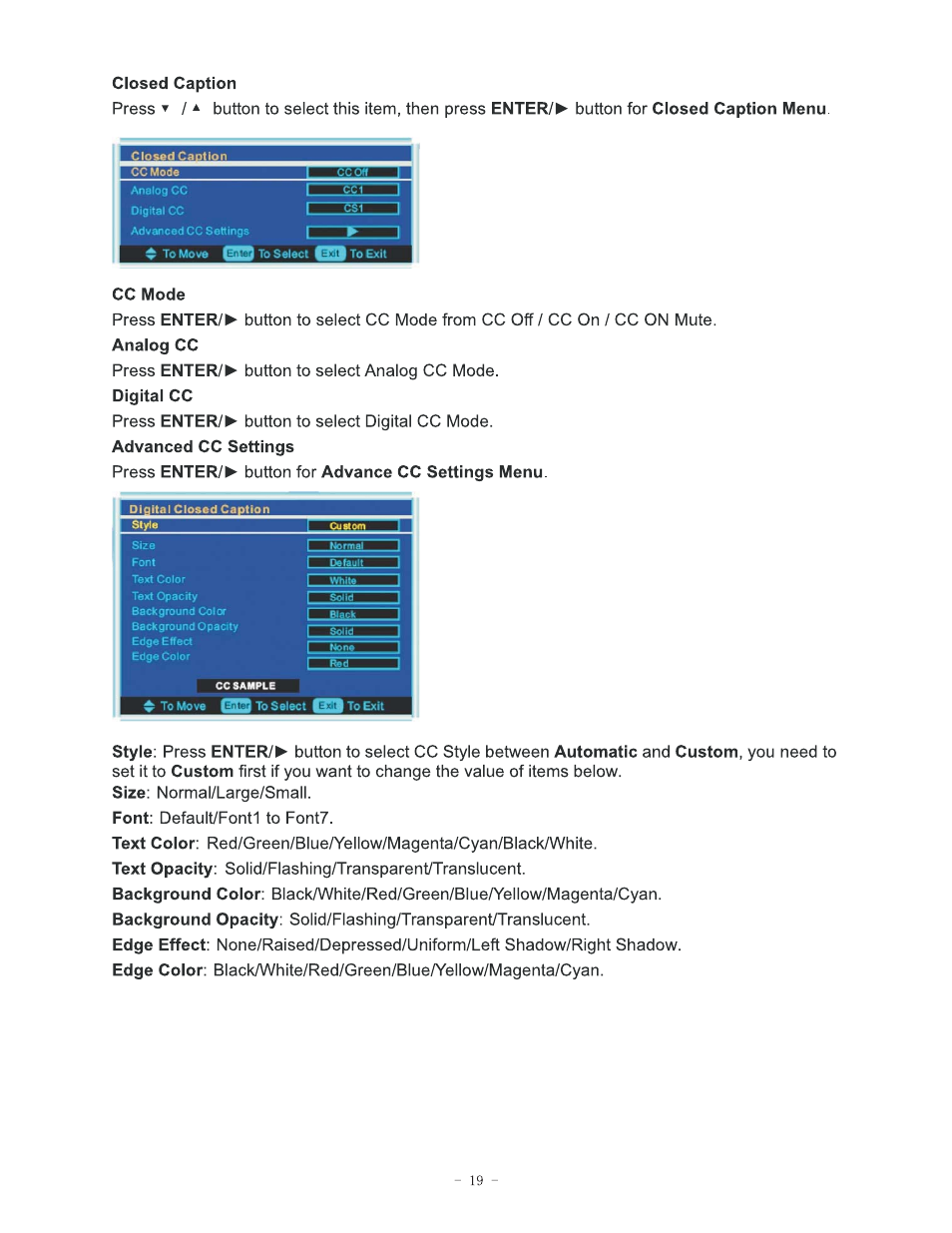 Curtis LCD3717EA User Manual | Page 20 / 24