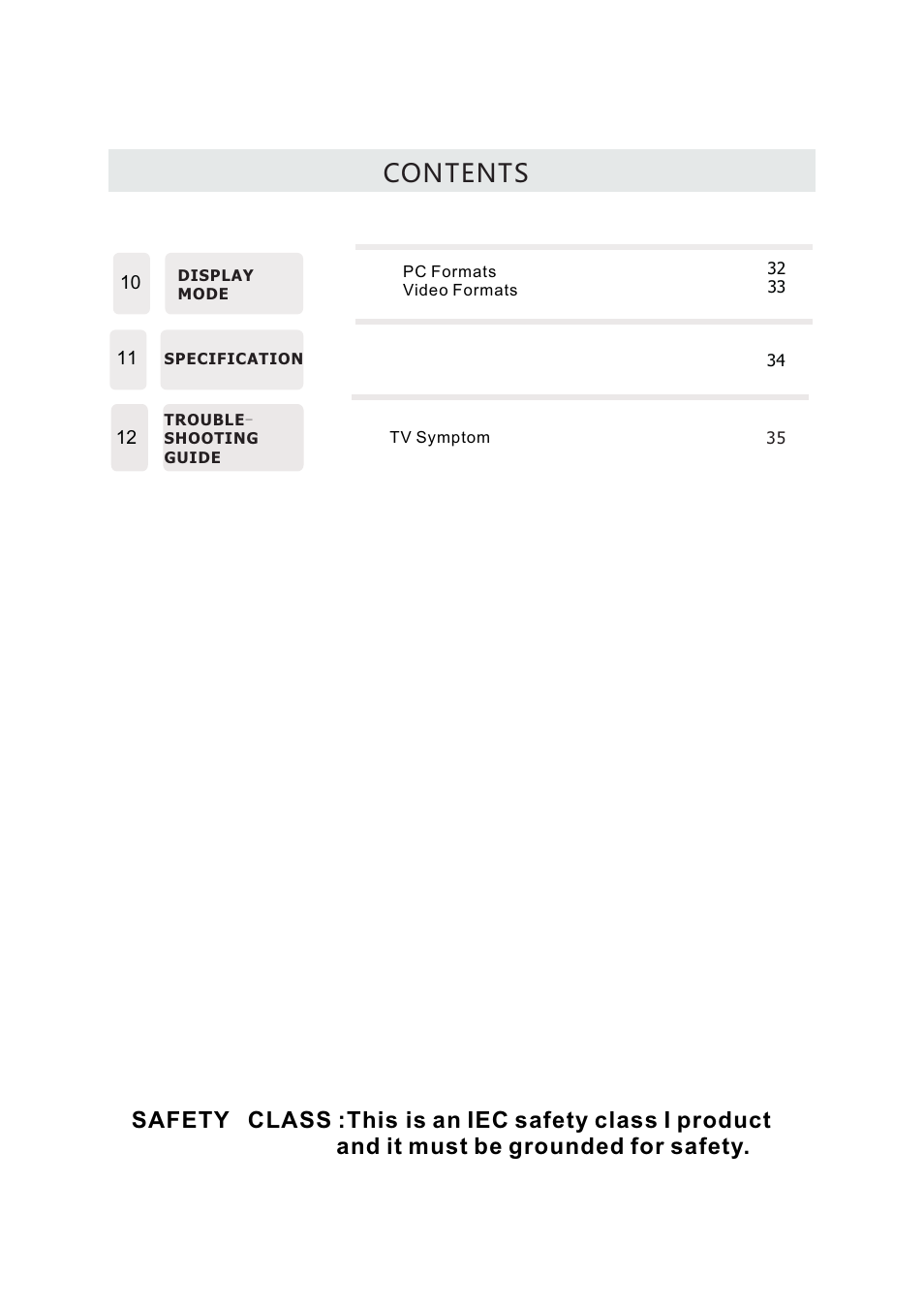 Curtis LCD4299A User Manual | Page 3 / 38