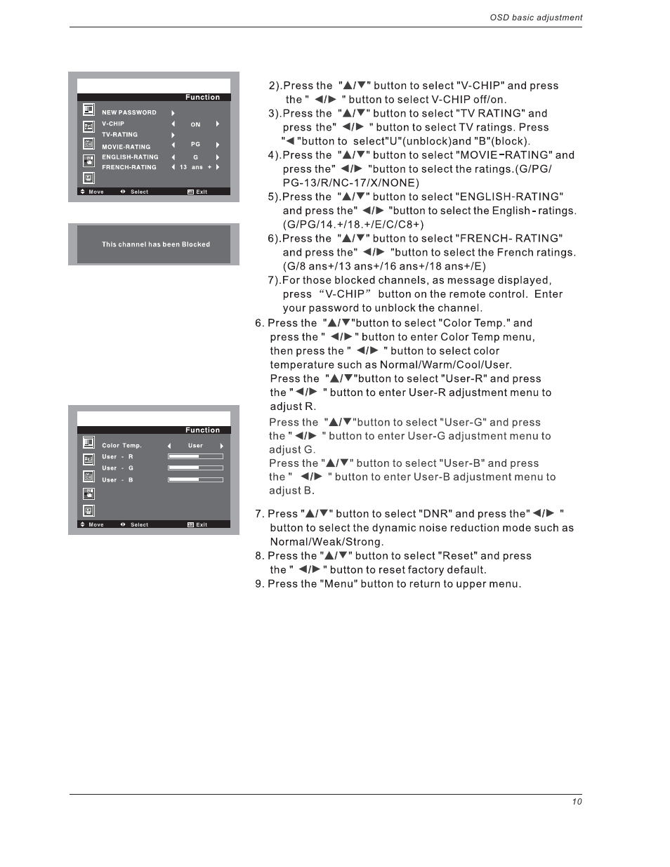 Curtis LCDVD191 User Manual | Page 12 / 23