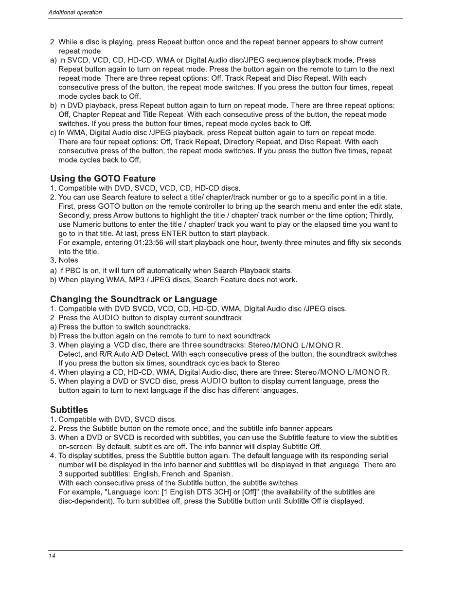 Curtis LCDVD191 User Manual | Page 16 / 23