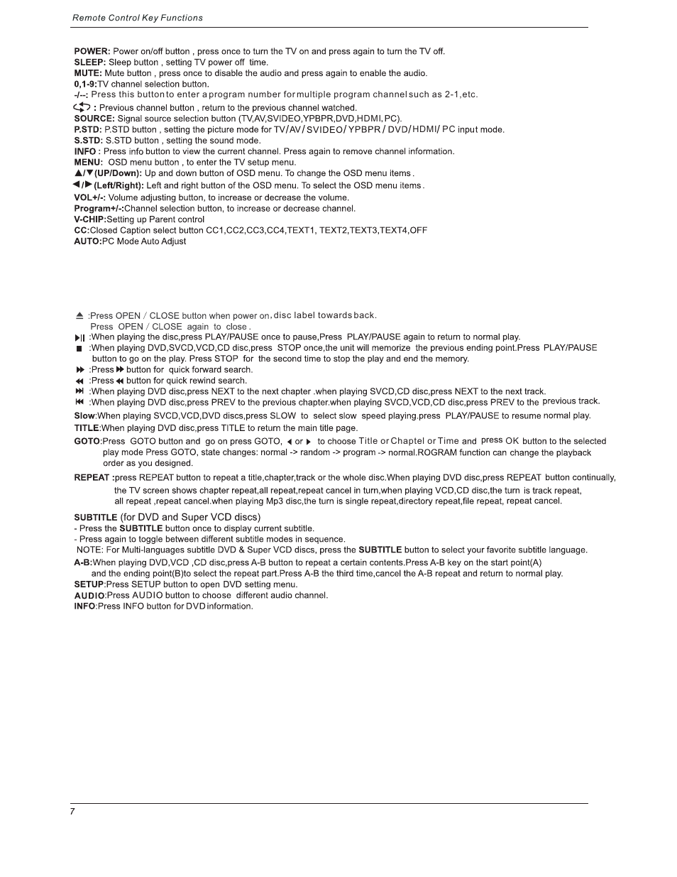 Curtis LCDVD191 User Manual | Page 9 / 23