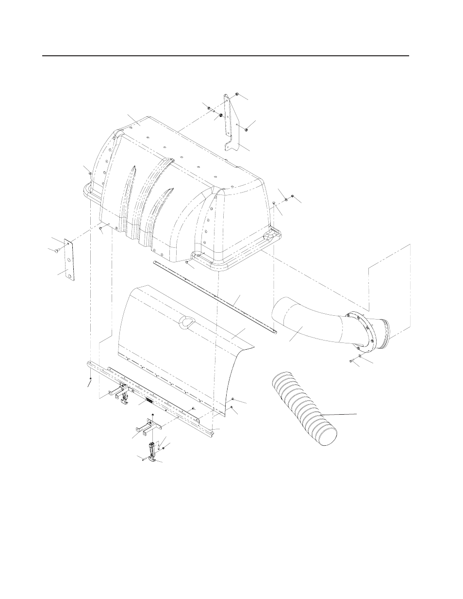 Hood assembly | Dixon 114863 - DCK3 User Manual | Page 20 / 40