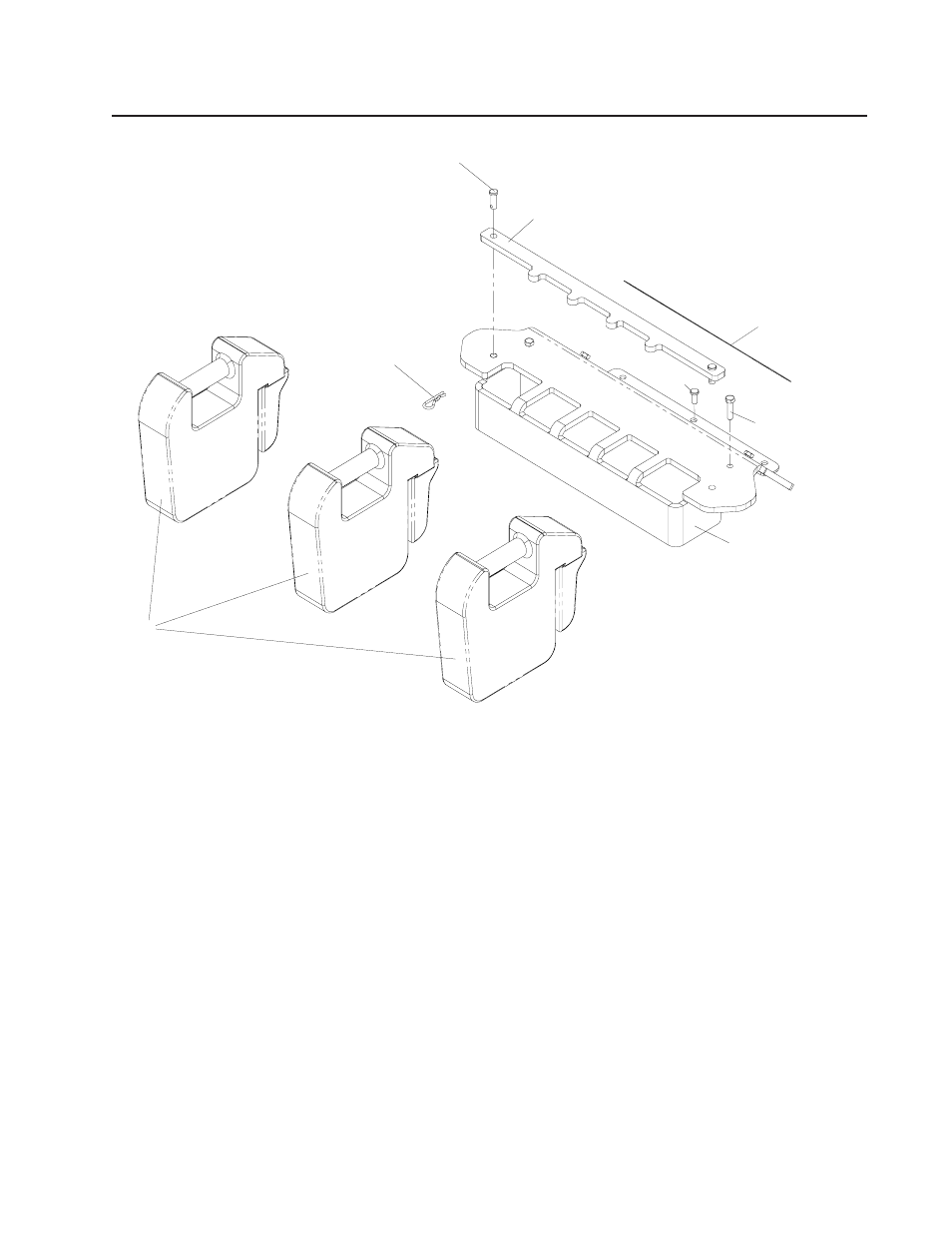Weight kit model dck3, Weight kit | Dixon 114863 - DCK3 User Manual | Page 31 / 40