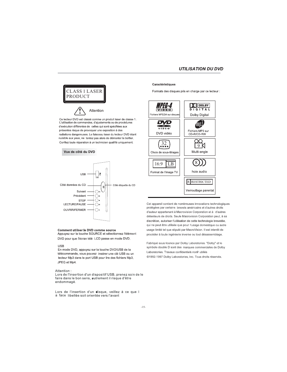 Curtis LCDVD3202A User Manual | Page 16 / 26