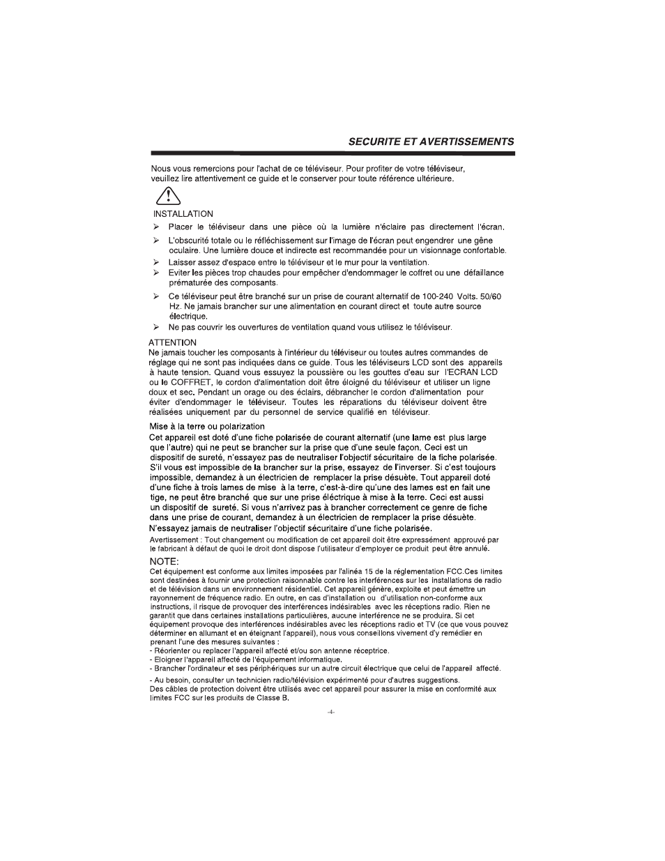 Curtis LCDVD3202A User Manual | Page 5 / 26