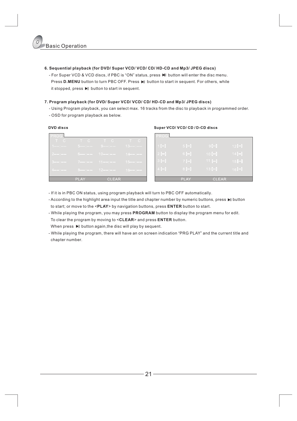 页 22 | Curtis LCDVD326A-2 User Manual | Page 22 / 36