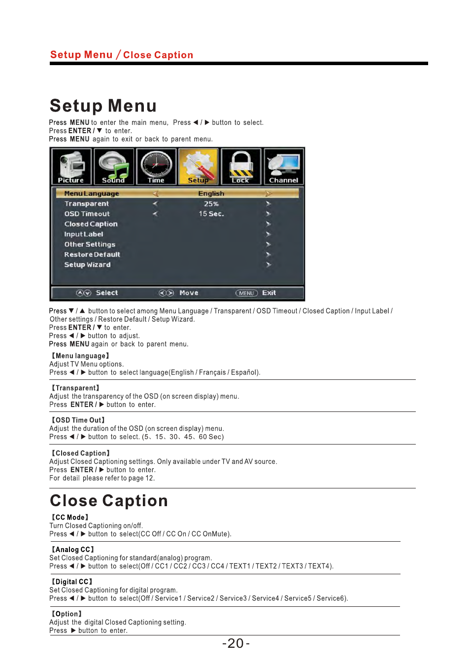 Curtis LED2400A User Manual | Page 21 / 38