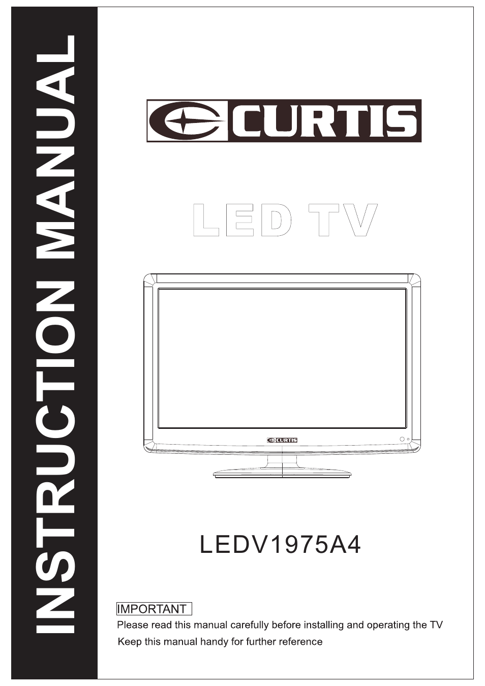 Curtis LEDV1975A4 User Manual | 37 pages