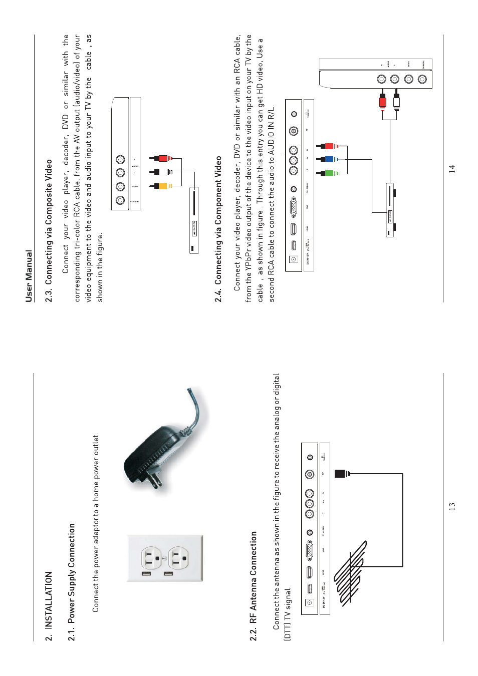Adaptor | Curtis LEDVD1945A User Manual | Page 8 / 23