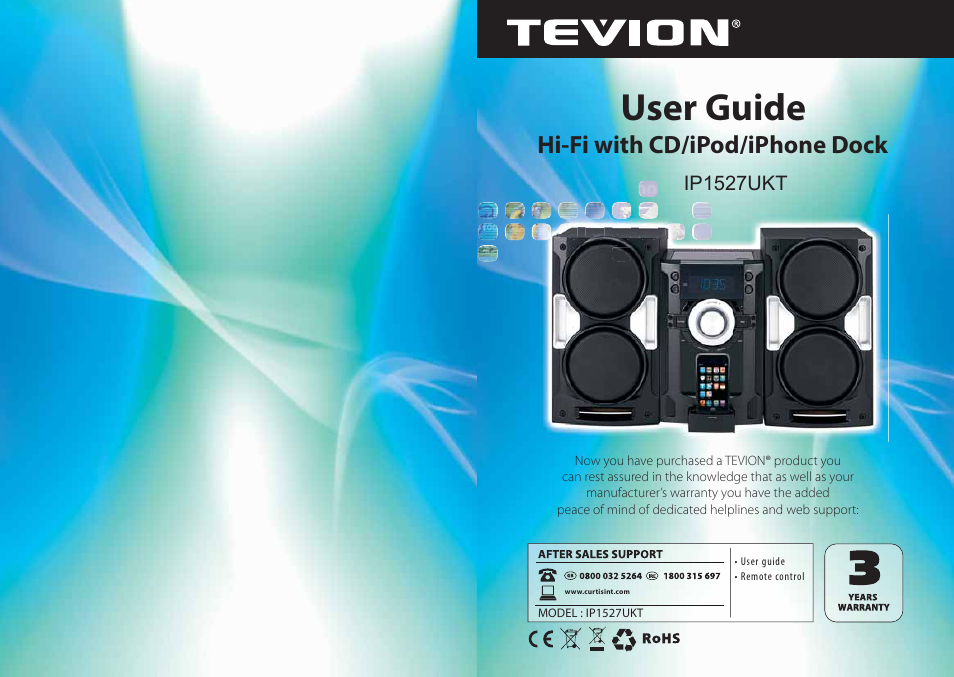 Curtis IP1527UKT User Manual | 18 pages