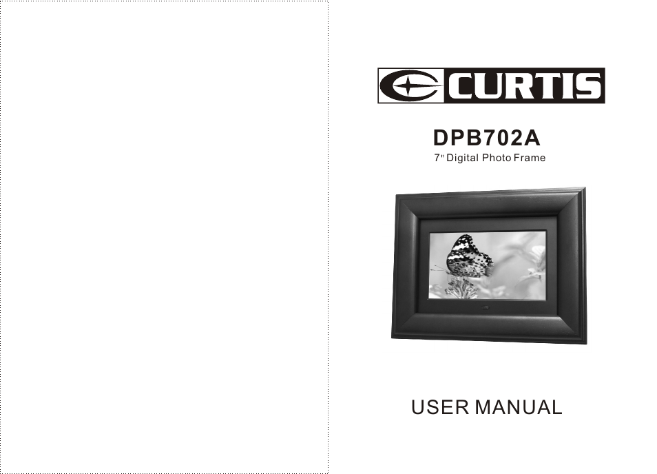 Curtis DPB702A User Manual | 7 pages